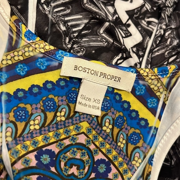 Boston Proper Multicolored Embellished Dress Extra Small - Picture 5 of 5